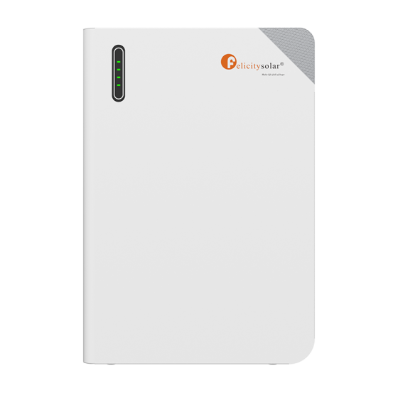 11,7 kWh — Batterie LiFePO₄ murale • IP65 • Chauffage intégré — FLB48230WG1-H | Felicity Solar