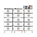 20,48–61,44 kWh — Système de batteries LiFePO₄ modulaire en rack • Haute tension — FLH48100UG1 | Felicity Solar