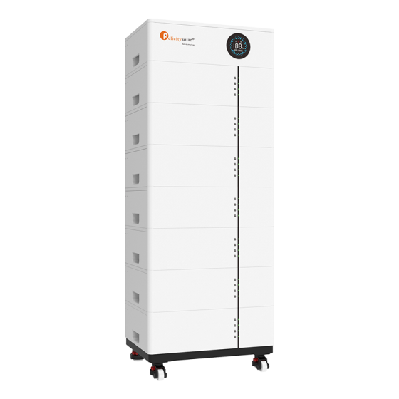 5,12–40,96 kWh — Système de batteries LiFePO₄ modulaire • Basse tension — FLS48100SCG1 | Felicity Solar