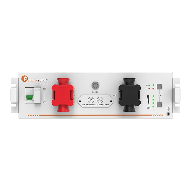 5,12 kWh — Batterie LiFePO₄ polyvalente • Murale / au sol / rack • FLA48100UG1 | Felicity Solar