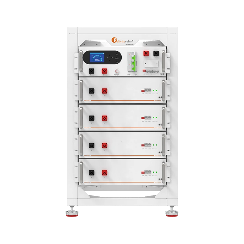 Structure rack pour système de stockage modulaire — FLH48100UG1 | Felicity Solar
