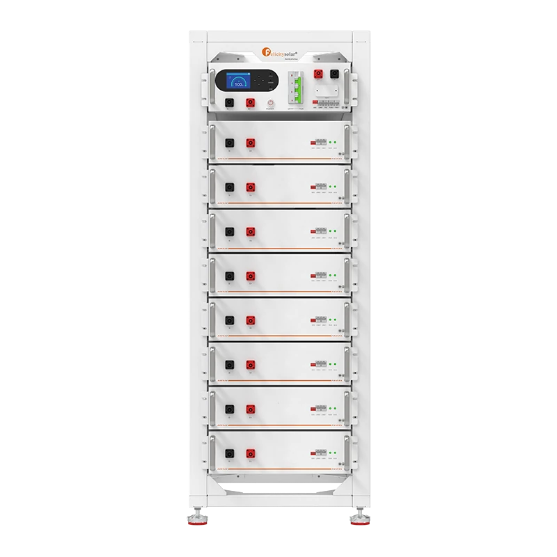 Structure rack pour système de stockage modulaire — FLH48100UG1 | Felicity Solar