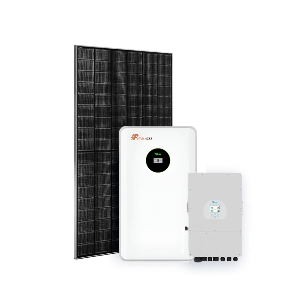 Système de stockage solaire avec onduleur Deye 12kW, batterie 11.7kWh et modules PV 16380Wp (Retry 2)