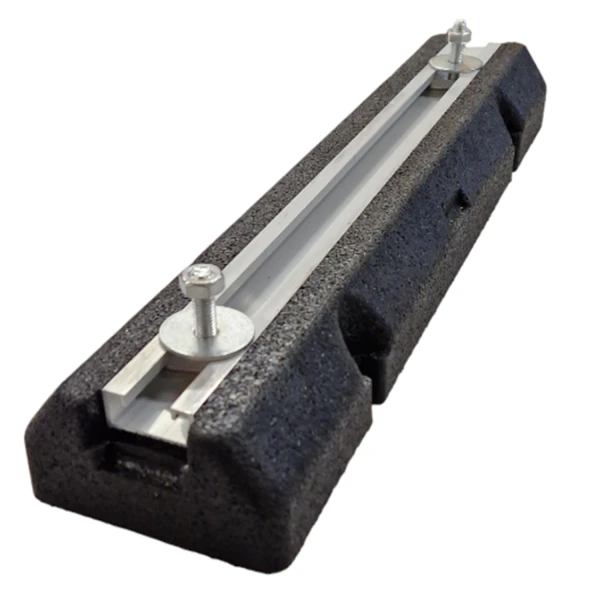 Base antivibrante per pompa di calore / climatizzatore / inverter solare – 500 x 130 x 65 mm
