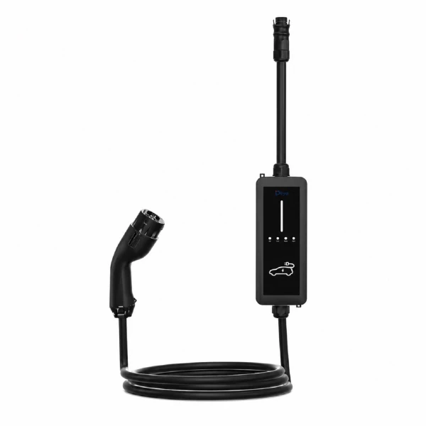 Deye EV Charger 壁挂式交流充电桩 7/22 kW，单/三相，230/400 V，32 A，LoRa/WLAN/蓝牙 (Retry 2)