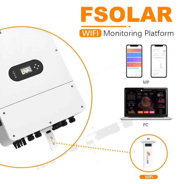 Inverter ibrido a bassa tensione Felicity Solar T-REX-10KLP3G01 10kW trifase