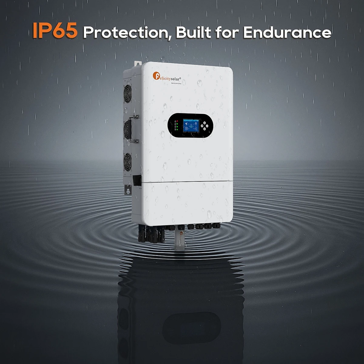 IVGM8KLP1G1 - 8kW - Felicity Solar Onduleur BASSE TENSION - Monophasé Hybride On/Off-Grid avec secours