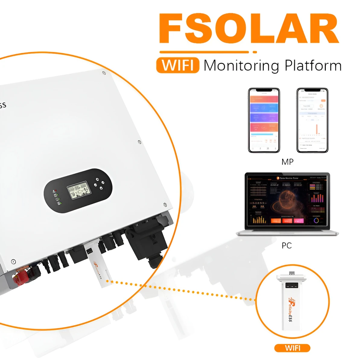 T-REX-5KLP1G01 5kW - Onduleur Hybride Basse Tension Felicity Solar